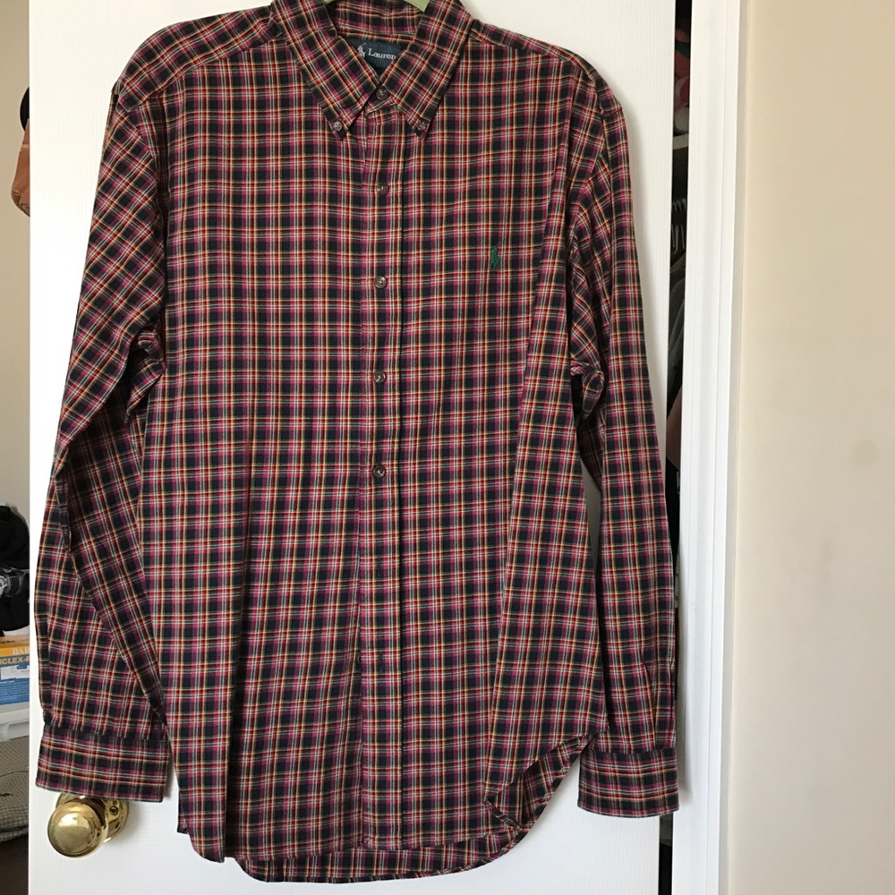 Men’s Ralph Lauren Classic Fit Button Down- Size L